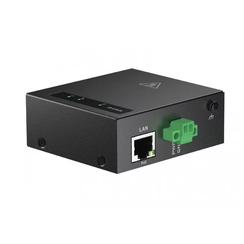 D-Link DWM-311-TP 4G LTE M2M VPN PoE+ maršrutizatorius, RJ45, išorinė antena, IEEE 802.3at, juodas, 48–57 V, -30–70 °C