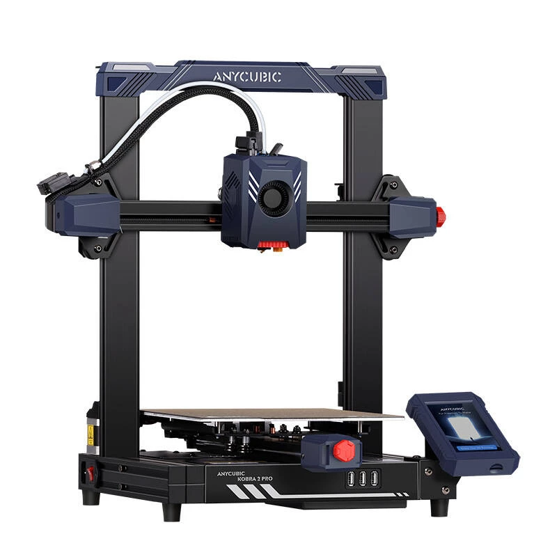 3D spausdintuvas AnyCubic Kobra 2 Pro K2RC0BK-Y-O su dviem Z ašimis ir automatiniu lygiavimu