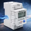 Energijos skaitiklis QOLTEC vienfazis DIN bėgelis 230V (MPN 50979)