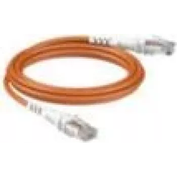 Patchsee ThePATCHCORD RJ45 Patch Laidas Kat. 6A, U/UTP, itin plonas, oranžinis, 0,15 m (TPC-OR-U/0.5)
