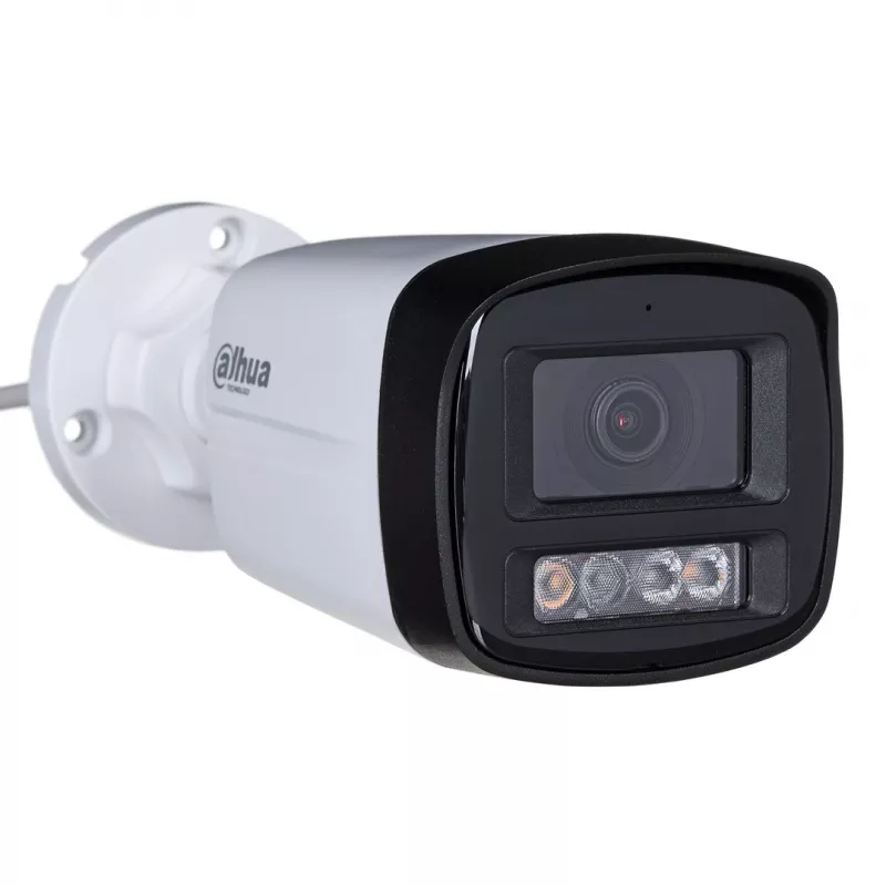 Dahua Technology 4MP išmanusis dvigubos šviesos fiksuoto židinio kulkos tinklo fotoaparatas