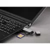 Kortelių skaitytuvas Hama 123900 USB 3.2 Gen 1, juodas, sidabrinis
