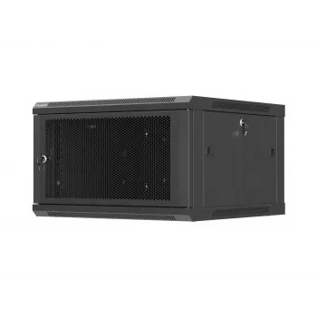 Sieninis 19 inch stovo korpusas 6U 600x600 juodas Lanberg WF01