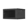 Sieninis 19 inch stovo korpusas 6U 600x600 juodas Lanberg WF01