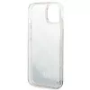 Karl Lagerfeld KLHCP14MLMNMS iPhone 14 Plus 6,7″ kietas dėklas sidabrinis / sidabrinis Liquid Glitter Monogram
