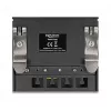 Patais skydelis DELOCK Mini Desktop RJ45 4 prievadų Cat.6A ekranuotas juodas metalas 90×22×93 mm