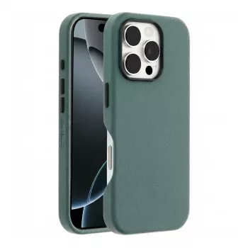 OtterBox Symmetry Cactus Leather Apple iPhone 16 Pro Juniper Spring - žalias