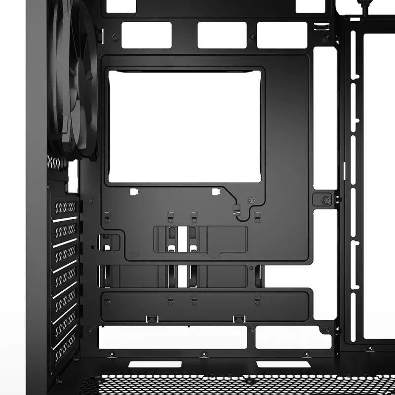 Sharkoon AK4 RGB STRIP Midi Tower Juodas