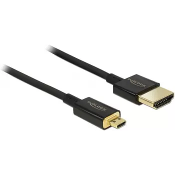 HDMI kabelis DeLOCK HDMI-A/HDMI Micro-D 1 m