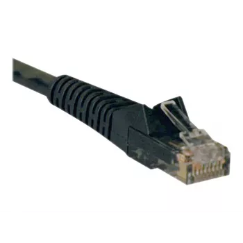 Eaton Tripp Lite Series Cat6 Gigabit nesuvaromas liejinis (UTP) eterneto kabelis (RJ45 M/M), PoE, juodas, 5 pėdos (1,52 m) - Laidas - RJ-45 (M) į RJ-45 (M) - 1,52 m - UTP - CAT 6 - Liejinis