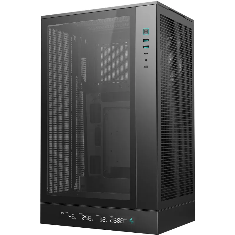 Korpusas DeepCool CH270 (R-CH270-BKNDM0-G-1)