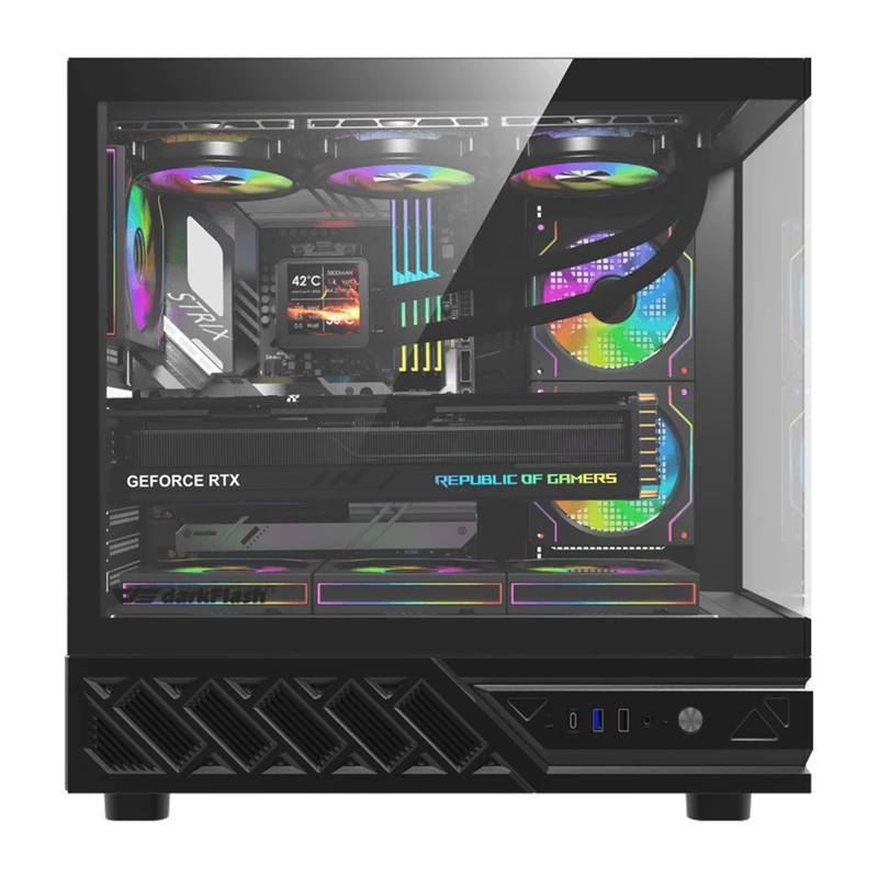 Kompiuterio korpusas DarkFlash DS950 (juodas) – mid-tower ATX
