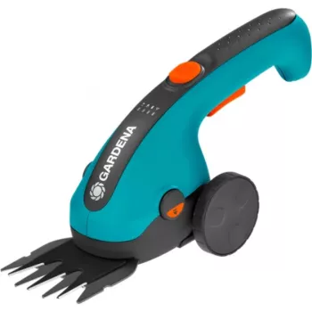 Belaidės žoliapjovės žirklės Gardena 9886-20 8 cm 3,6 V ličio jonų turkio spalvos