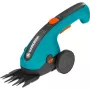 Belaidės žoliapjovės žirklės Gardena 9886-20 8 cm 3,6 V ličio jonų turkio spalvos
