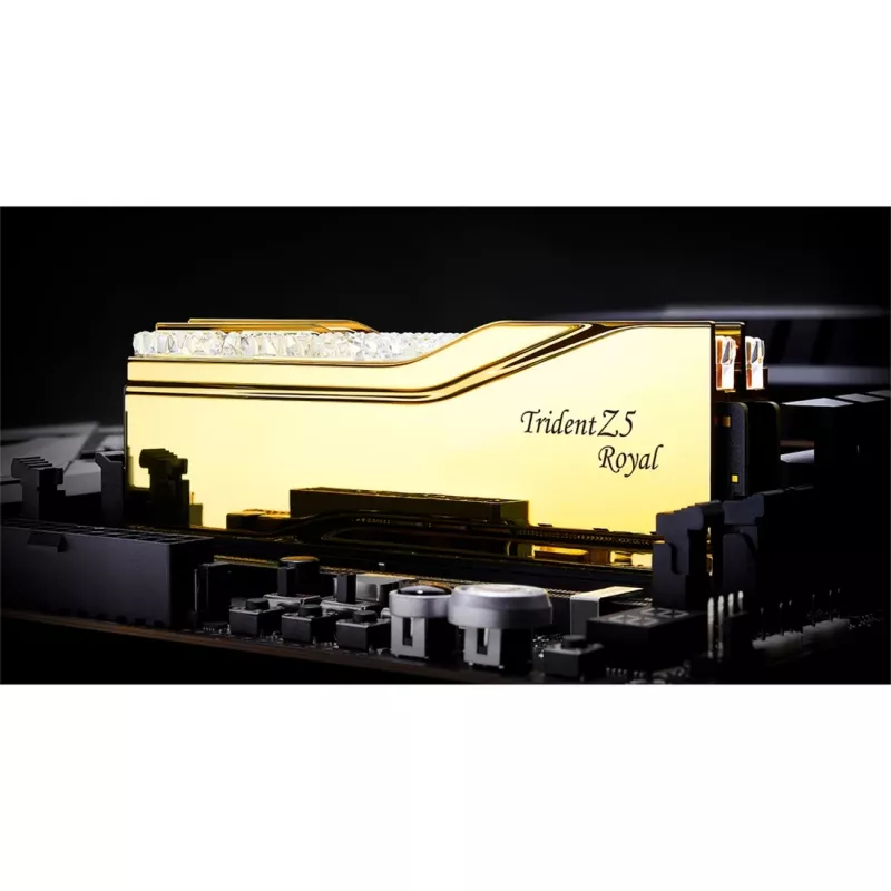 G.Skill Trident Z5 Royal RGB 32 GB (2x16 GB) DDR5-6000 MHz, auksiniai, F5-6000J2836G16GX2-TR5G