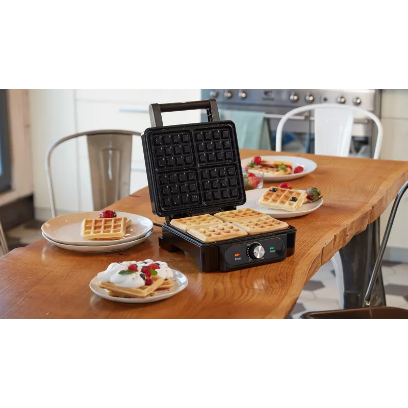 Vaflinė Lovio LVWF001BK – 1400 W, juoda