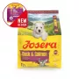 Sausas šunų ėdalas JOSERA Mini Junior Duck & Salmon 900 g – šuniukams mažų veislių
