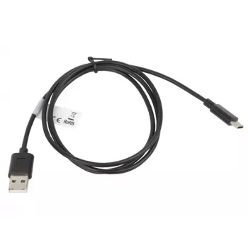 Kabelis Lanberg CA-USBO-10CC-0010-BK (USB 2.0 A - USB 2.0 C, 1m, juodas)