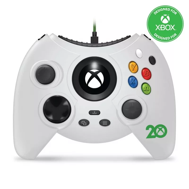 Hyperkin M02668-ANWH, Žaidimų pultas, Xbox One, Xbox Series S, Xbox Series X, parinkčių mygtukas, laidinis, USB, USB Type-C