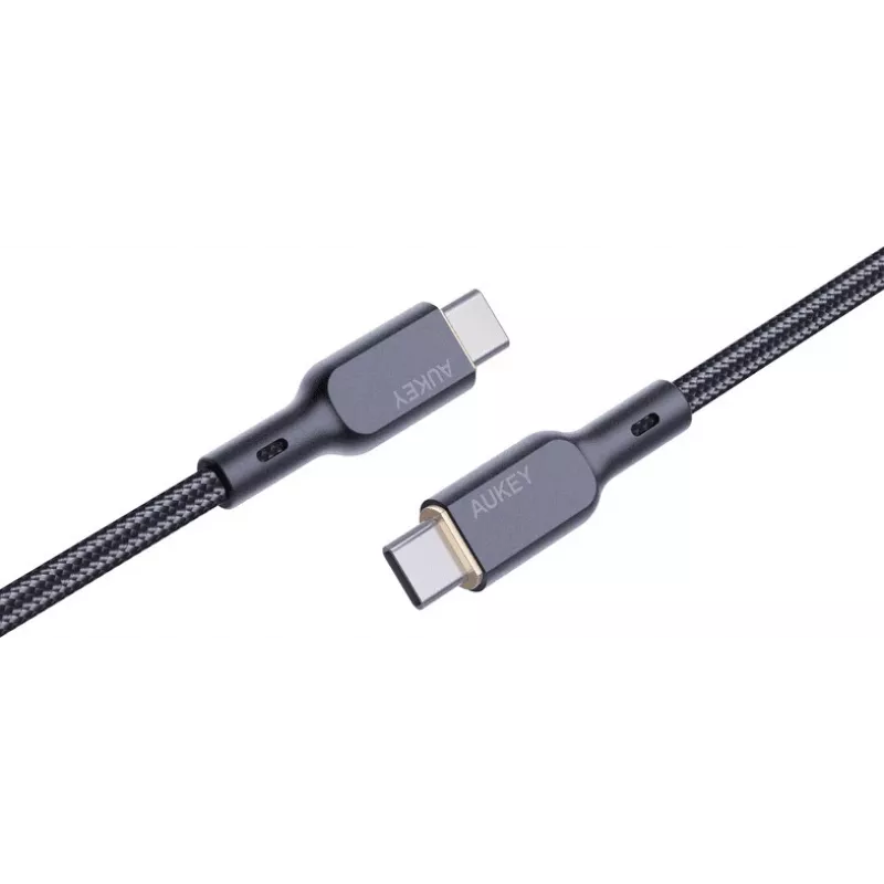 AUKEY CB-KCC101 Nyloninis laidas USB C – USB C 1 m