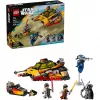 LEGO Star Wars Liepsnos greitaeigis 75414 sniego transporto priemonės rinkinys – 349 detalės, 3 minifigūrėlės, nuo 7 metų