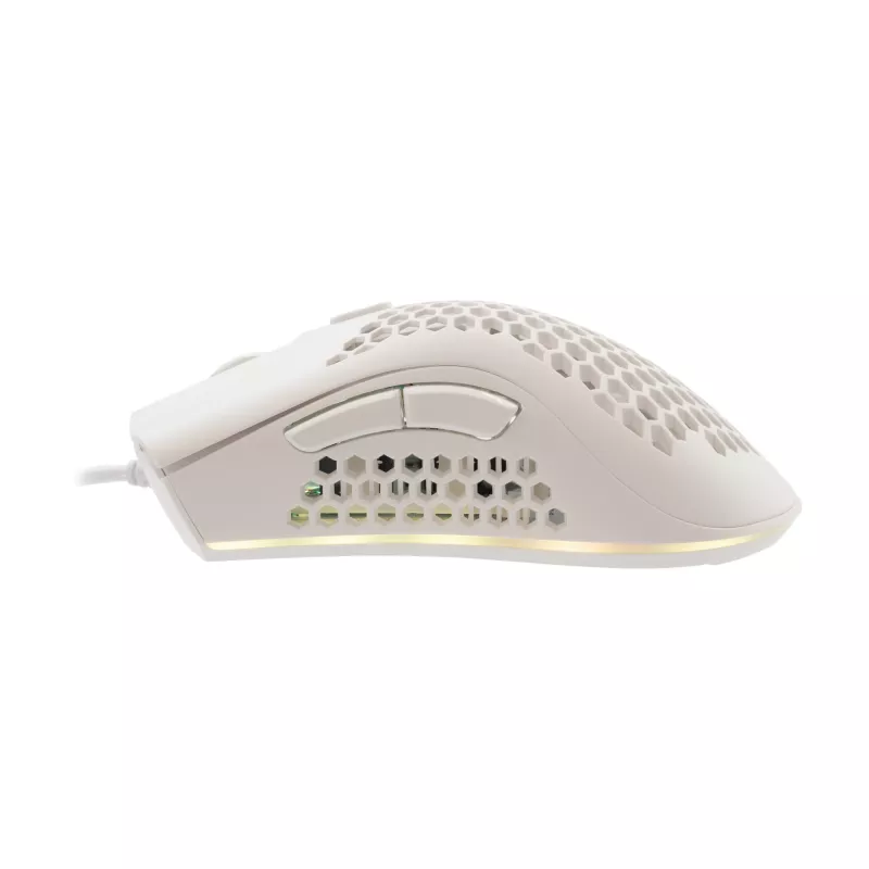 Žaidimų pelė Baracuda BGM-032 Coral White