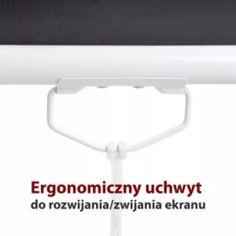 Rankinis pusiau automatinis ekranas 4:3 120 colių 244x183 cm MS-120 4:3