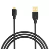 AUKEY CB-MD1 Black greito įkrovimo laidas micro USB-USB | 1m | 5A | 480 Mbps
