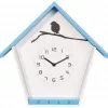 NeXtime klok 3109bl Cuckey sieninis laikrodis, 30,5x33x11 cm, mėlynas/baltas