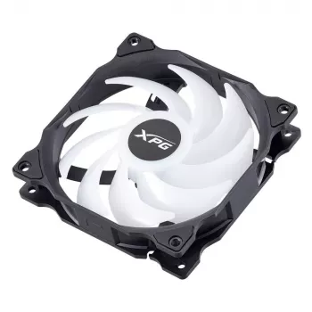 XPG VENTO 120 ARGB PWM (3vnt.) Juodas, Ventiliatorius, 12 cm, 300 RPM, 1850 RPM, Juodas