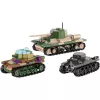 Konstruktorius COBI Renault R35 / Valentine IX / Panzer I 595 detalių