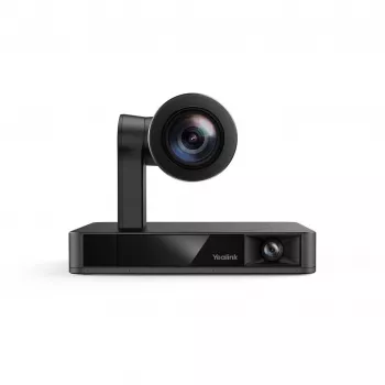 Internetinė kamera Yealink UVC86 Juoda – 8 MP 4K Ultra HD, 30 kadrų per sekundę, RJ-45 sąsaja, pakreipimas nuo 40° iki -90°