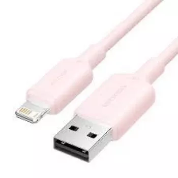 USB į Lightning laidas Vention LAMPF 1 m — USB 2.0 įkrovimui ir duomenų sinchronizavimui