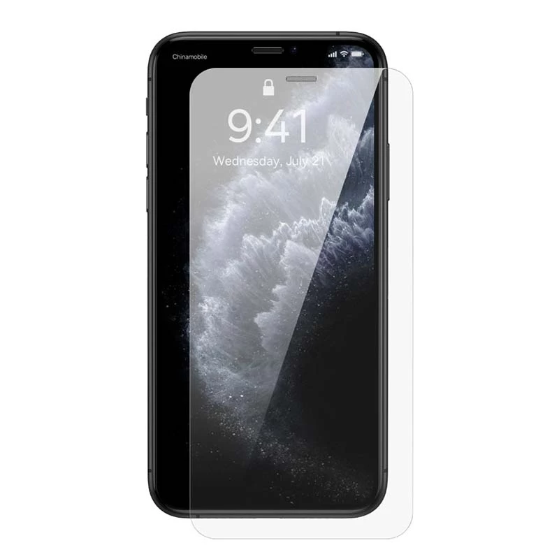 Grūdinto stiklo apsauginis stikliukas Baseus SGBL060302, skirtas iPhone XS Max / 11 Pro Max, 0,3 mm, 2 vnt.
