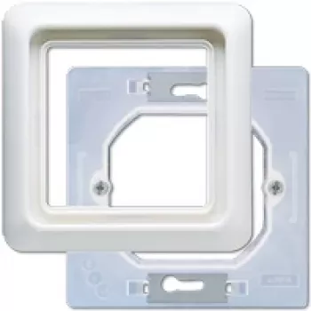 Jung CD 681 WU WW balto termoplastiko dangtelis moduliniams rėmams
