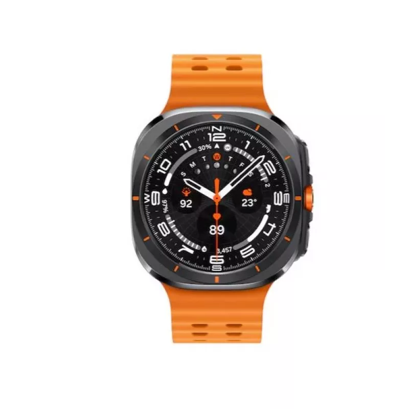 Samsung Galaxy Watch Ultra 3,81 cm (1,5 colio) AMOLED 47 mm Skaitmeninis 480 x 480 pikselių Liečiamas ekranas 4G Pilka, Titanas Wi-Fi GPS (palydovas)