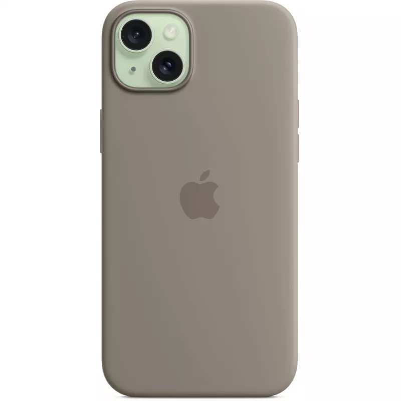 Silicone Dėklas Apple iPhone 15 Plus MagSafe Clay