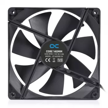 Ventiliatoriaus modulis Alphacool 24847 Juodas Plastikas 140x140x25mm