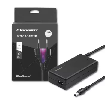Qoltec 84W stalinis maitinimo šaltinis | 12V | 7A | 5,5*2,5 mm | su maitinimo laidu