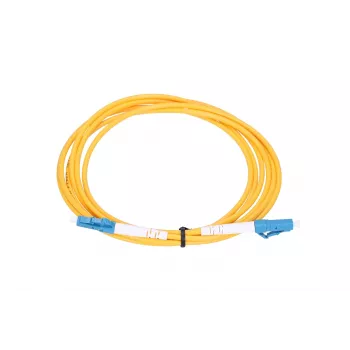 Patchcordas Extralink LC/UPC - LC/UPC vienmodis G.652D, 3 mm, 2 m