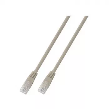 EFB-Elektronik RJ45 Patch Laidas Cat.6 U/UTP PVC CCA Pilkas 3m (K8100GR.3)