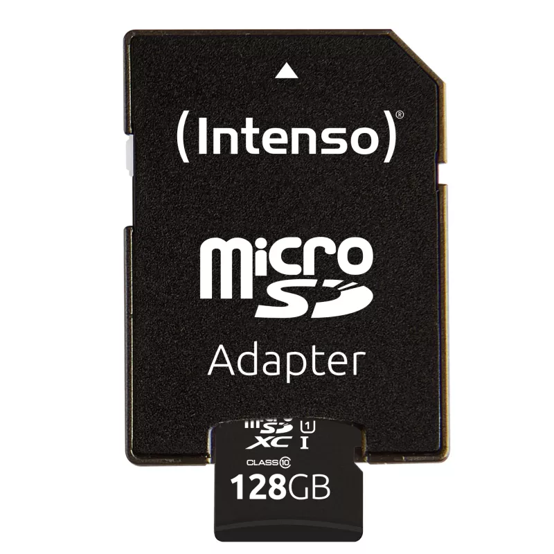 Intenso 128GB microSDXC UHS-I Class 10 atminties kortelė