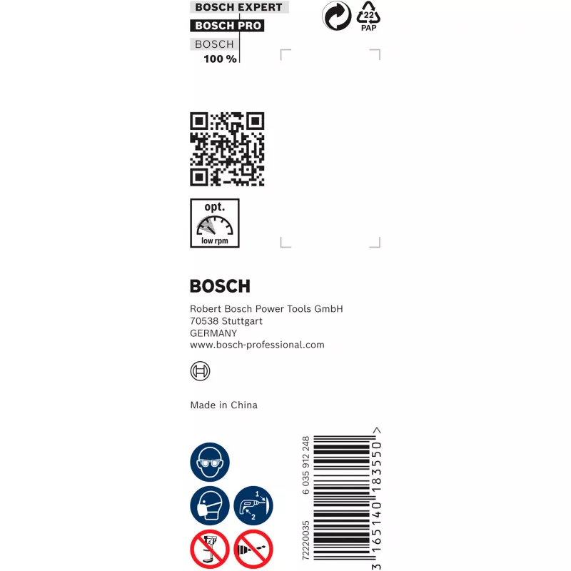 Sraigtinis grąžtas Bosch PRO Wood 20 mm 1 vnt.