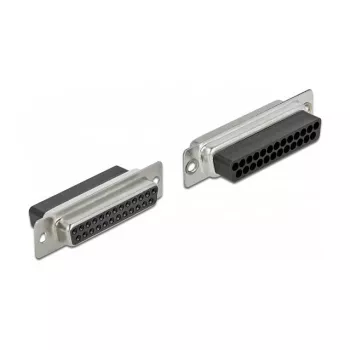 Adapteris D-Sub 25 kištukas (moteriškas) į 2 x RJ45 (moteriškas) DeLOCK 66834