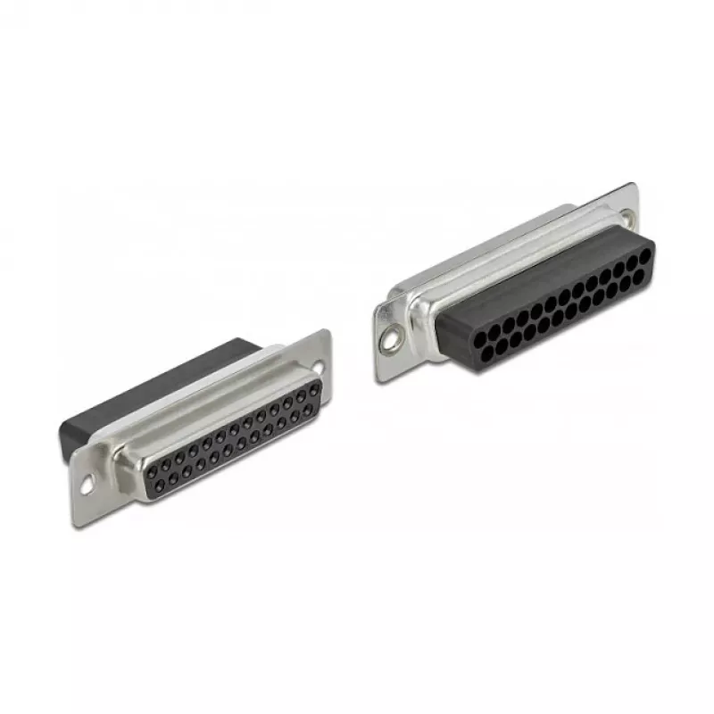 Adapteris D-Sub 25 kištukas (moteriškas) į 2 x RJ45 (moteriškas) DeLOCK 66834