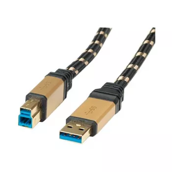 ROLINE Gold USB laidas - USB A (kištukas) į USB B (kištukas)