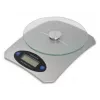 Virtuvinės elektroninės svarstyklės ESPERANZA Avocado Grey, 5 kg, bambuko platforma