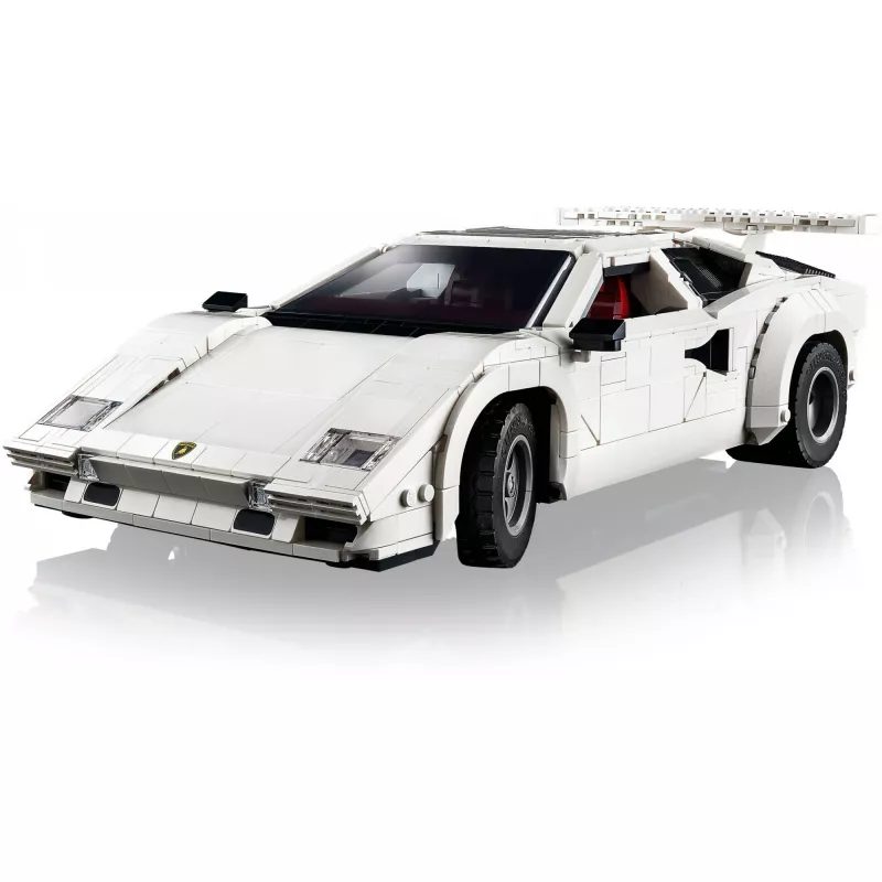 LEGO Icons modelis Lamborghini Countach 5000 Quattrovalvole 10337 — demonstracinis modelis, 1 506 dalių, 340×90×160 mm