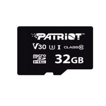 Atminties kortelė PATRIOT VX Series 32GB MicroSDXC V30 Class 10 UHS-I U3 4K UHD (PSF32GVX31MCH)