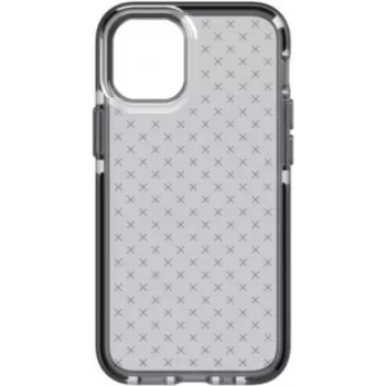 Tech21 Evo Check dėklas Apple iPhone 13 mini (5,4 colio) juodas permatomas (T21-8880)